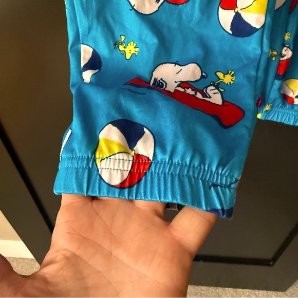 NWOT Peanuts lightweight soft jogger sleep pants with pockets size medium - Picture 4 of 5